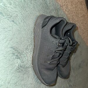 NoBull Shoes Womens 8 Gray Ripstop Runner Training Gym Sneakers CrossFit